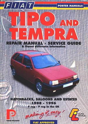 Руководство по ремонту Fiat Tipo / Tempra 1988 - 1996 года выпуска
