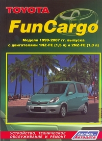 Toyota FUN CARGO с 1999 по 2007 года выпуска.