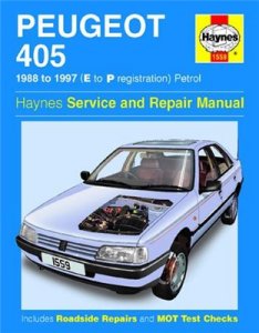 Peugeot 405 1988-97. Service Manual.