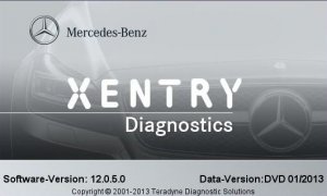 Mercedes DAS / XENTRY (версия 1.2013). Программа диагностики автомобилей Mercedes